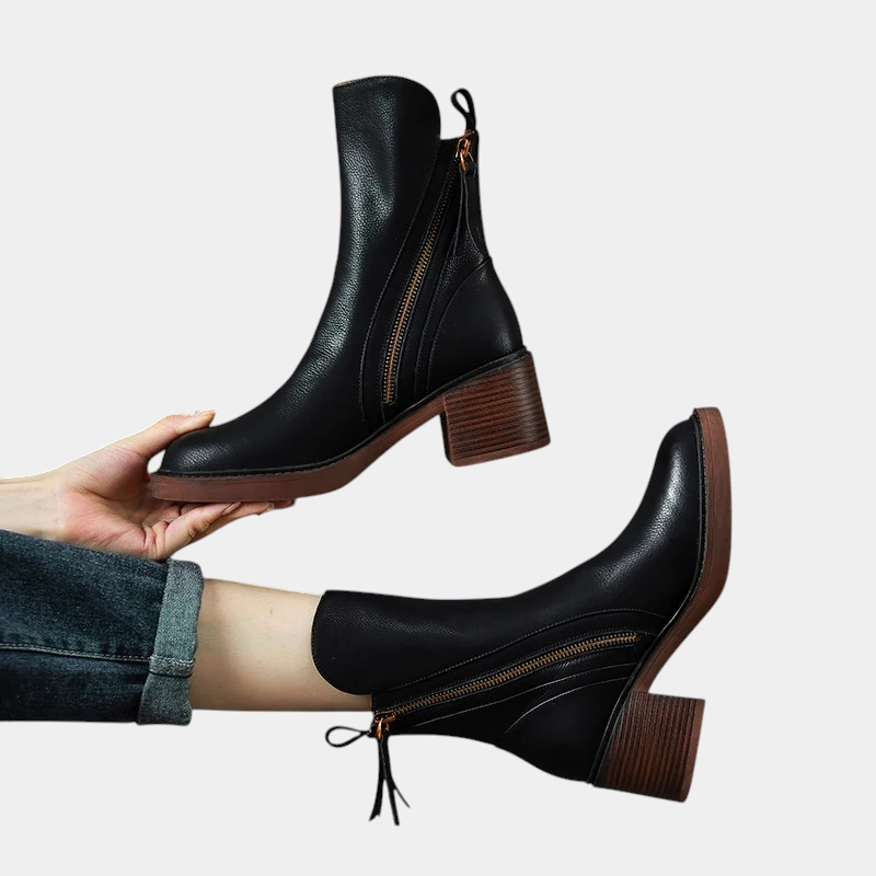 FABRIZIA - LEATHER EVERYDAY BOOTS