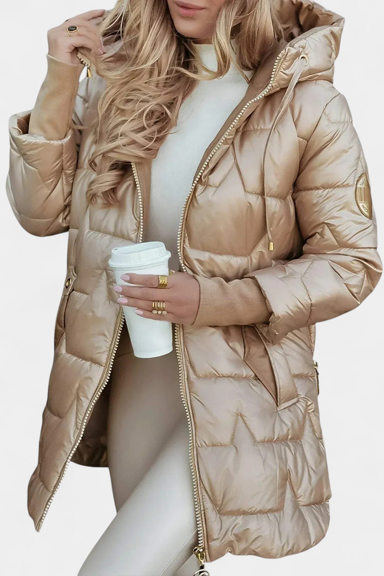 MARTINA - ELEGANT AUTUMN PADDED COAT