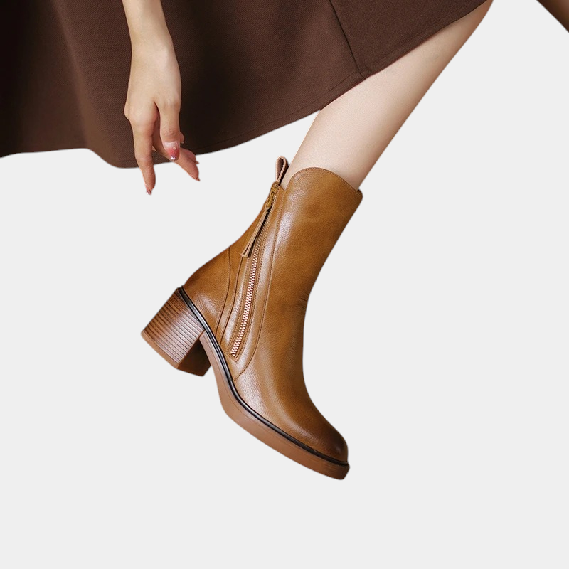 FABRIZIA - LEATHER EVERYDAY BOOTS