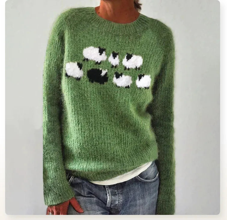 BIANCA - COZY RETRO SWEATER