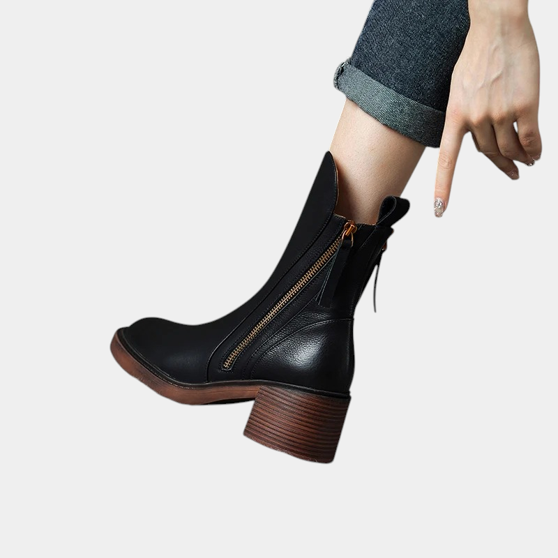 FABRIZIA - LEATHER EVERYDAY BOOTS