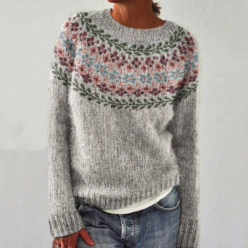 INGA - COZY RETRO SWEATER