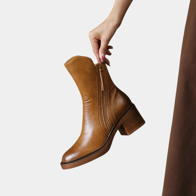 FABRIZIA - LEATHER EVERYDAY BOOTS