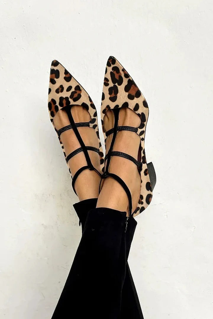 CECELIANA - ORTHOPEDIC ELEGANT ANIMAL PRINT COURT SHOES | PREMIUM EDITION