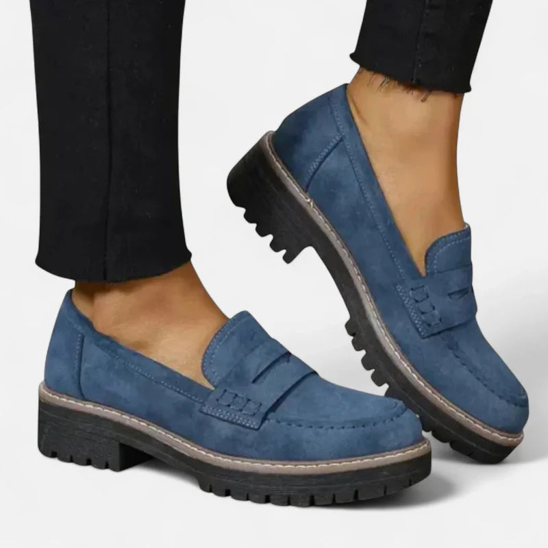 SERAPHINE - ORTHOPEDIC PLATFORM COURT LOAFERS