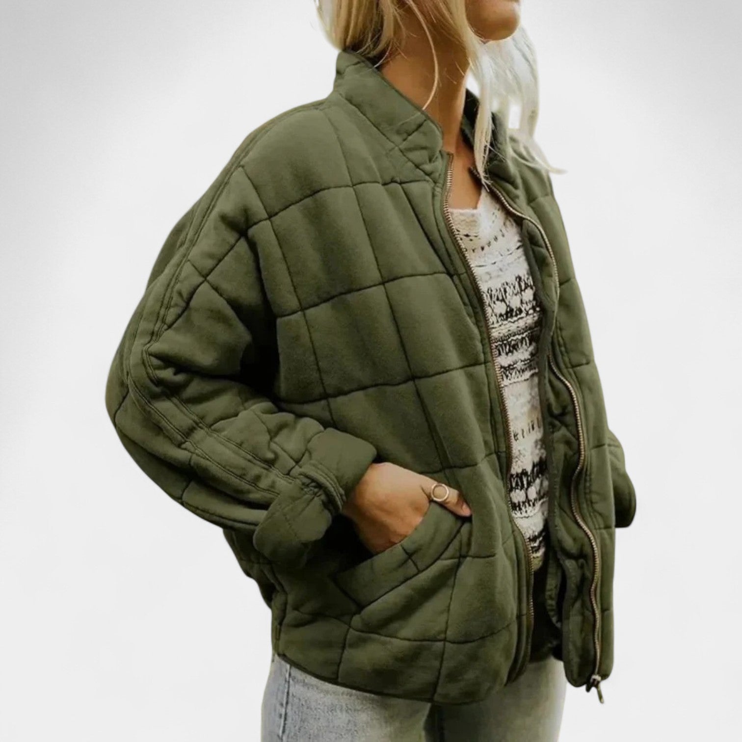 MAIRE ELEGANT LINED OVERSIZED JACKET